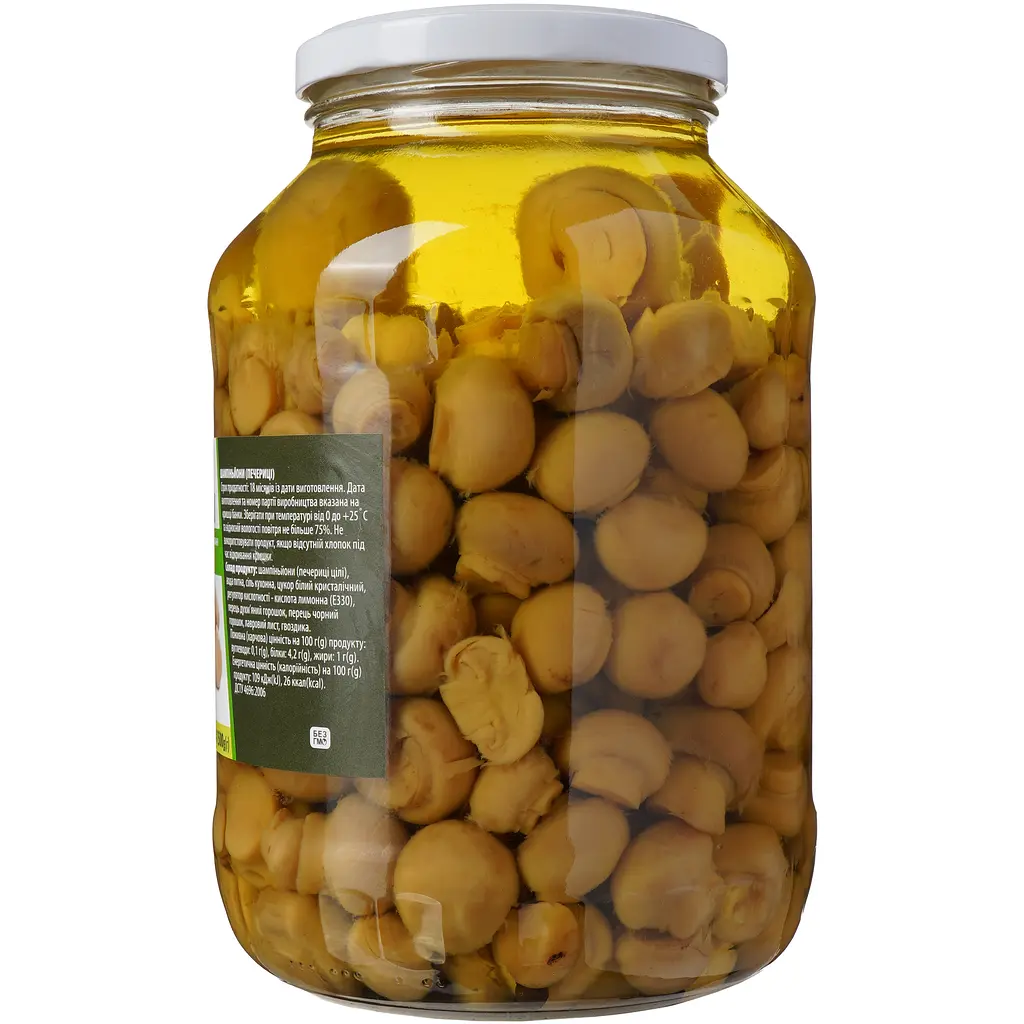 Шампіньйони мариновані Домашні продукти 1500 г - фото 6
