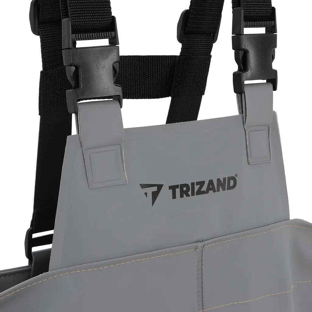 Вейдерси-заброди для риболовлі та полювання Trizand 25893, розмір 44, устілка 27 см, ПВХ, Grey - фото 6