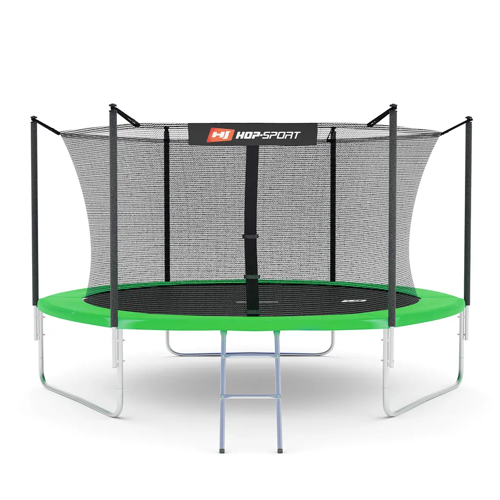 Батут Hop-Sport 10ft (305см) зелений з внутрішньою сіткою - фото 8