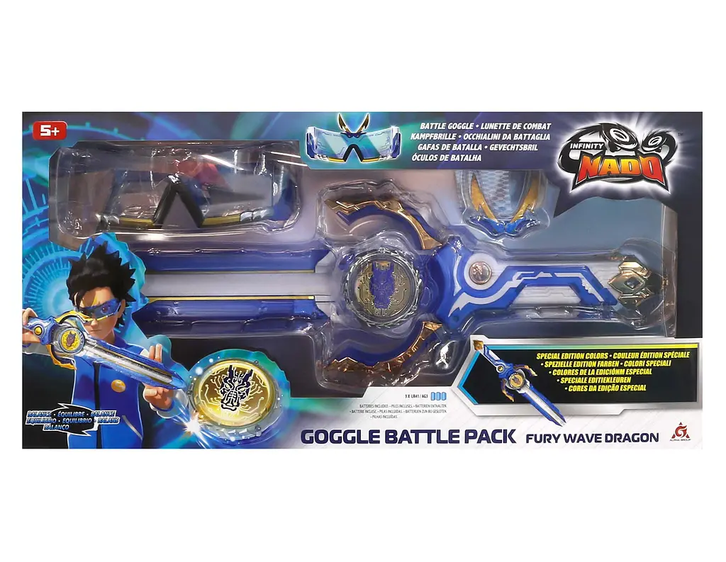 Набор Auldey VI Goggle Battle Pack волчка и акс. Infinity Nado det0018406 - фото 2