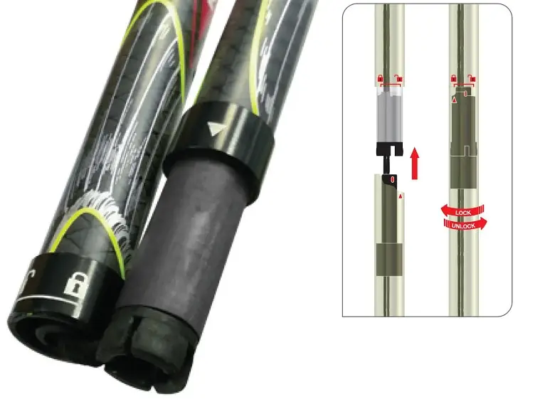 Палиці для скандинавської ходьби Gabel Cobra Re-Volution 3S (7008351300000) - фото 6