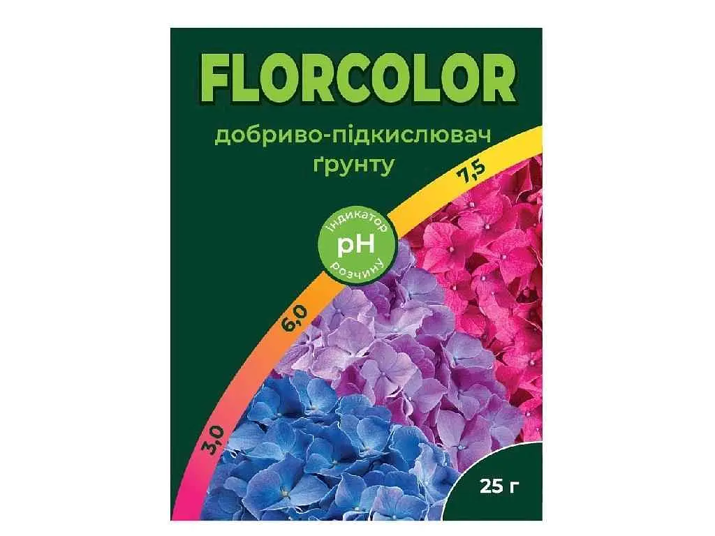 Добриво МАЙСТЕР-АГРО Добриво-підкислювач грунту FLORCOLOR 25г