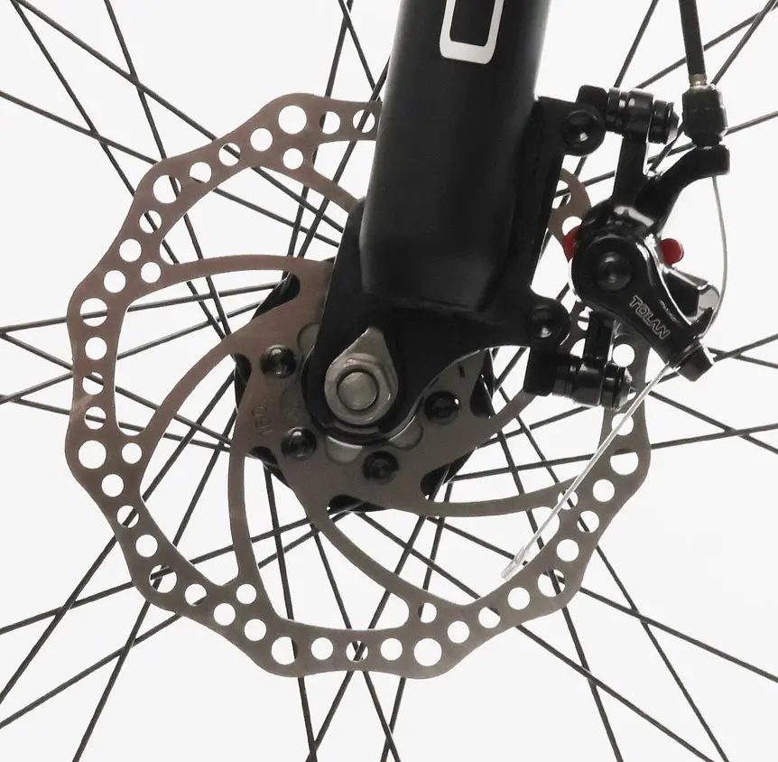 Велоcипед Спортивній Corso NEW NITRO 29" NT-68046 рама стальная 19", оборудование Saiguan скорость 21, собран на 75% - фото 4