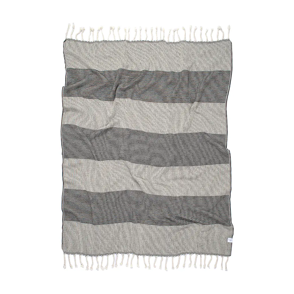 Плед Lotus Home - Albury natural grey 130x170 - фото 4