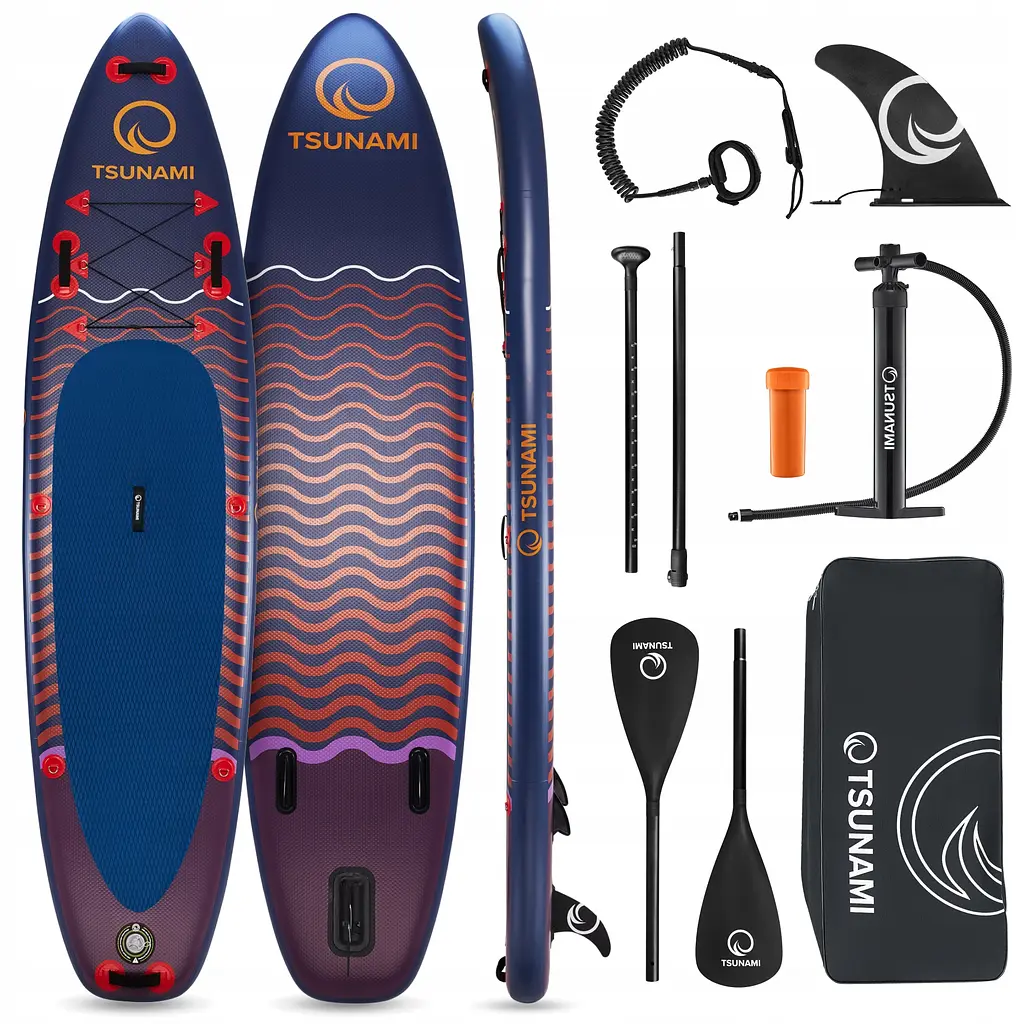 Надувна SUP дошка TSUNAMI 350 см із веслом Wave T05 (P-5907739314246)