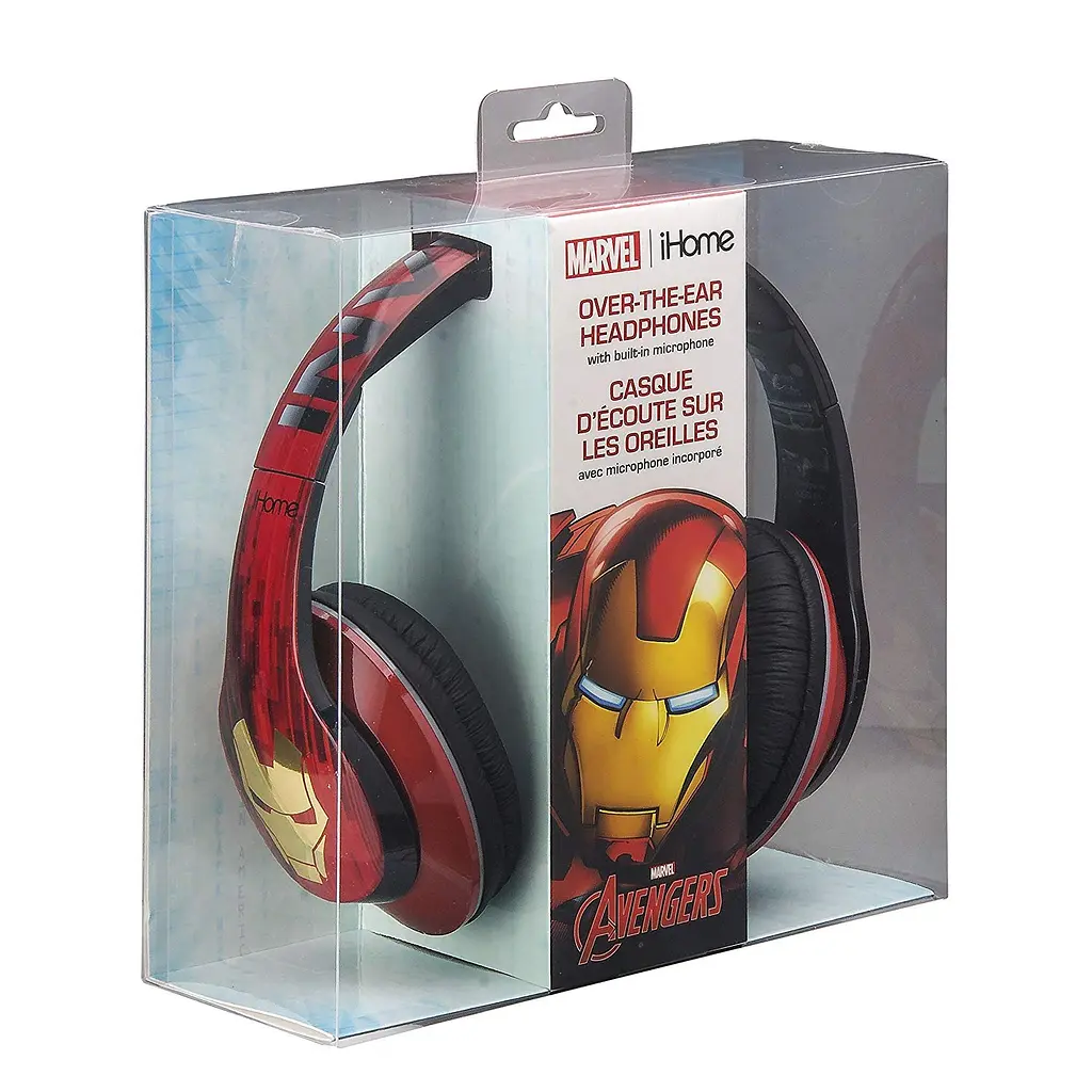 Наушники eKids/iHome Marvel Iron Man Mic (VI-M40IM.11XV7) - фото 4