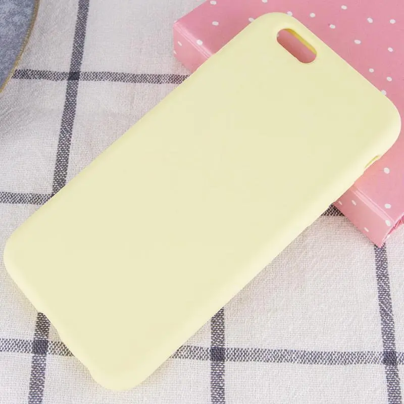 Чохол Silk Full Protective (AA) NO LOGO для Apple iPhone SE (2020) / 7 / 8 (4.7") Жовтий / Mellow Yellow - фото 2
