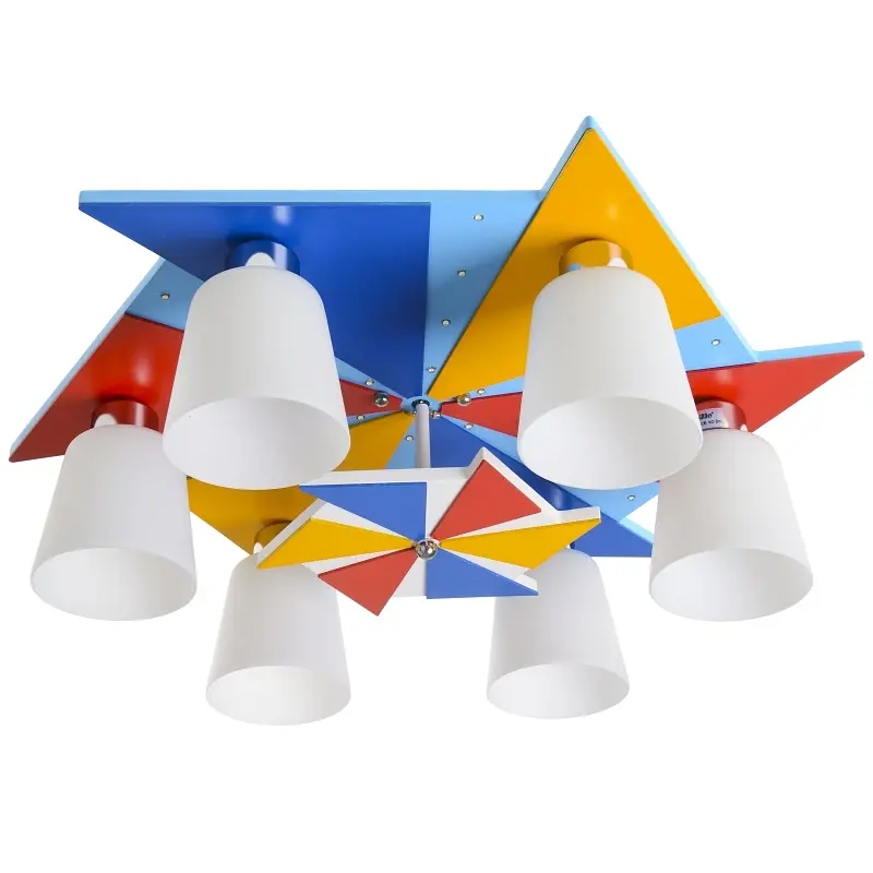 Люстра потолочная Brille в спальню E27 40W Mix (KL-432C/6) - фото 1