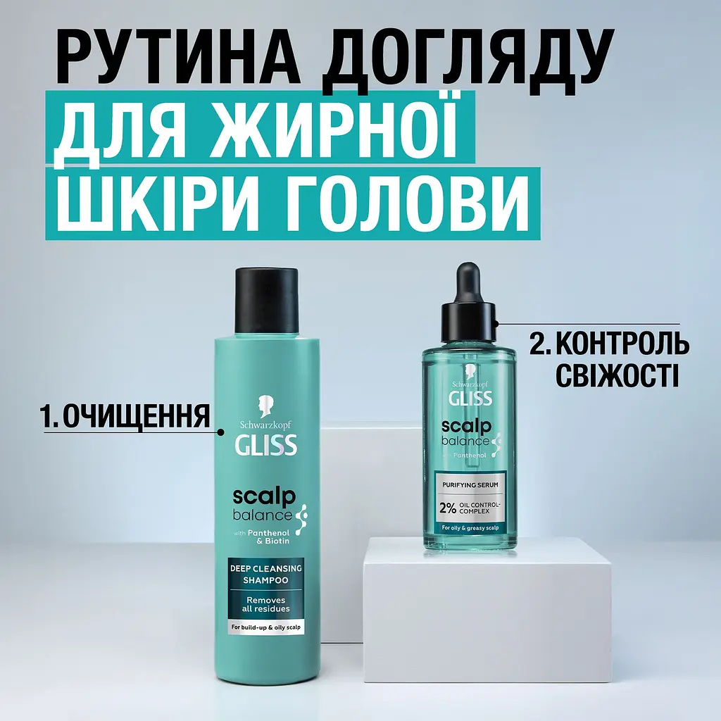 Шампунь Gliss Scalp Balance для глибокого очищення 200 мл - фото 7