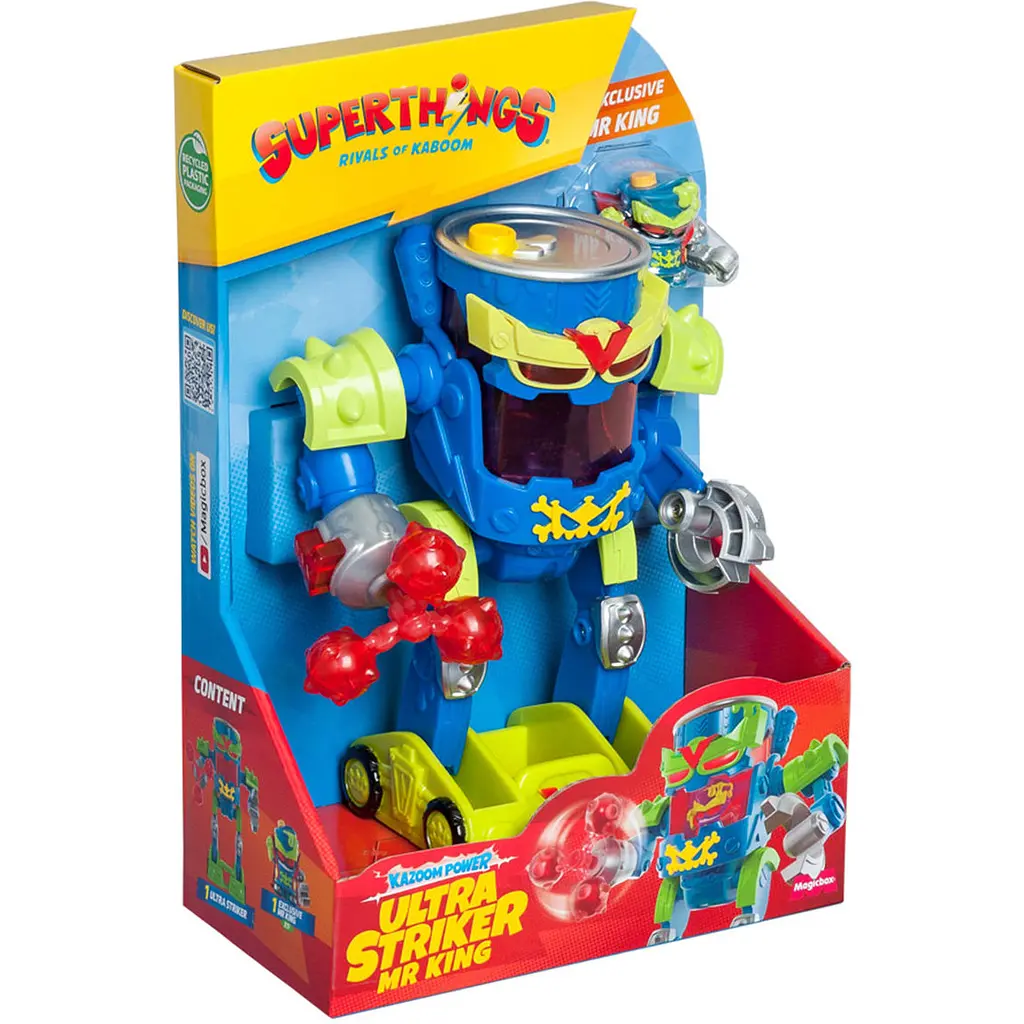 Игровой набор SuperThings Kazoom Power Ultra Striker Mr King (PSTSP116IN250) - фото 8