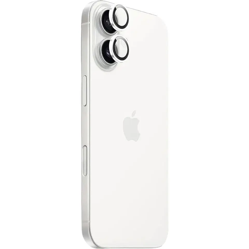 Захисне скло на камеру iLera FocusPro Lens для Apple iPhone 16/16 Plus White (iLFPW16) [124807] - фото 6