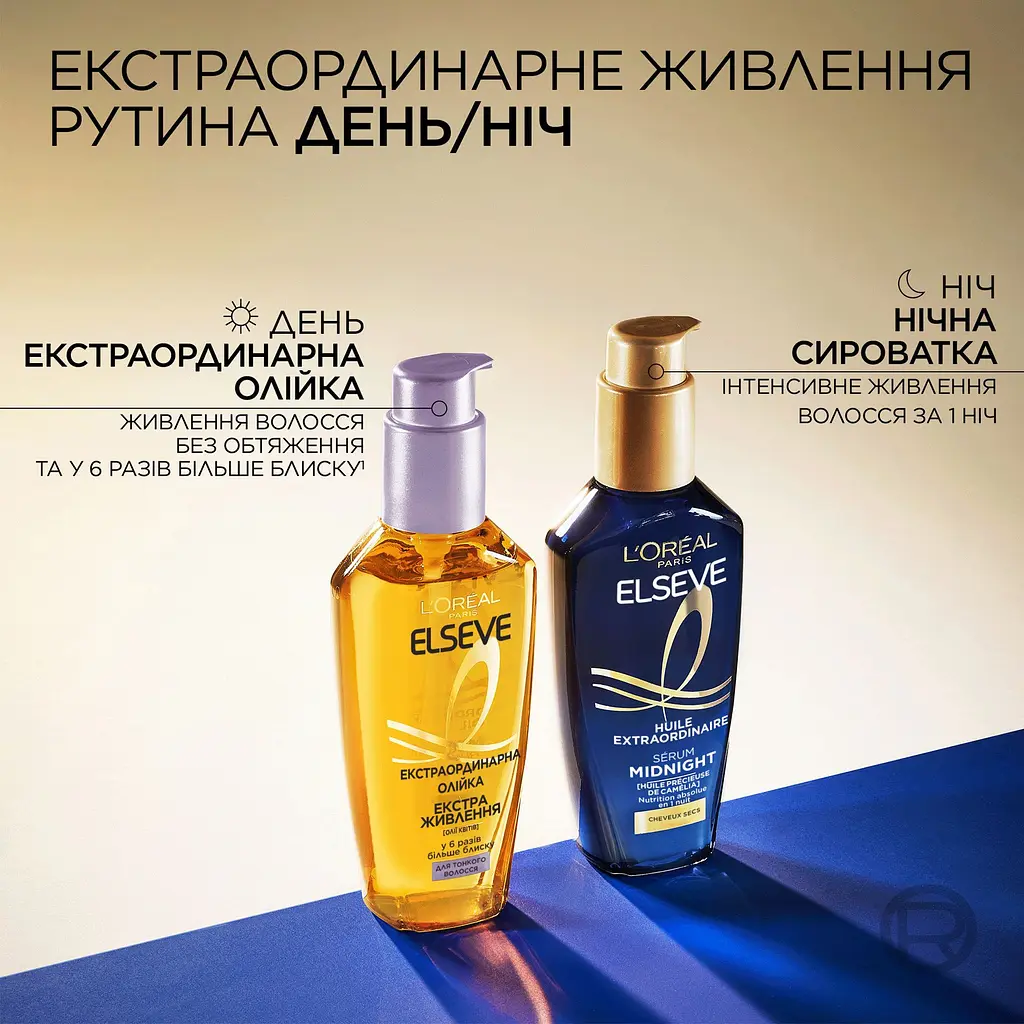 Нічна сироватка L'Oreal Paris Elseve Midnight Serum для інтенсивного живлення волосся 100 мл - фото 7