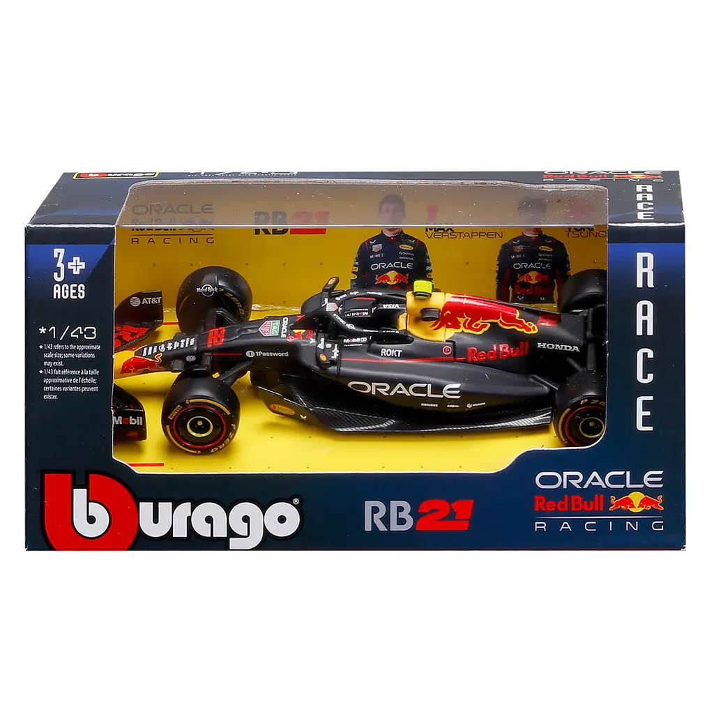 Автомодель Bburago Red Bull Racing RB21 1 шт. в асортименті (18-38233) - фото 4