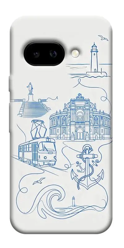 TPU чохол Demsky Southern pearl для Google Pixel 9a
