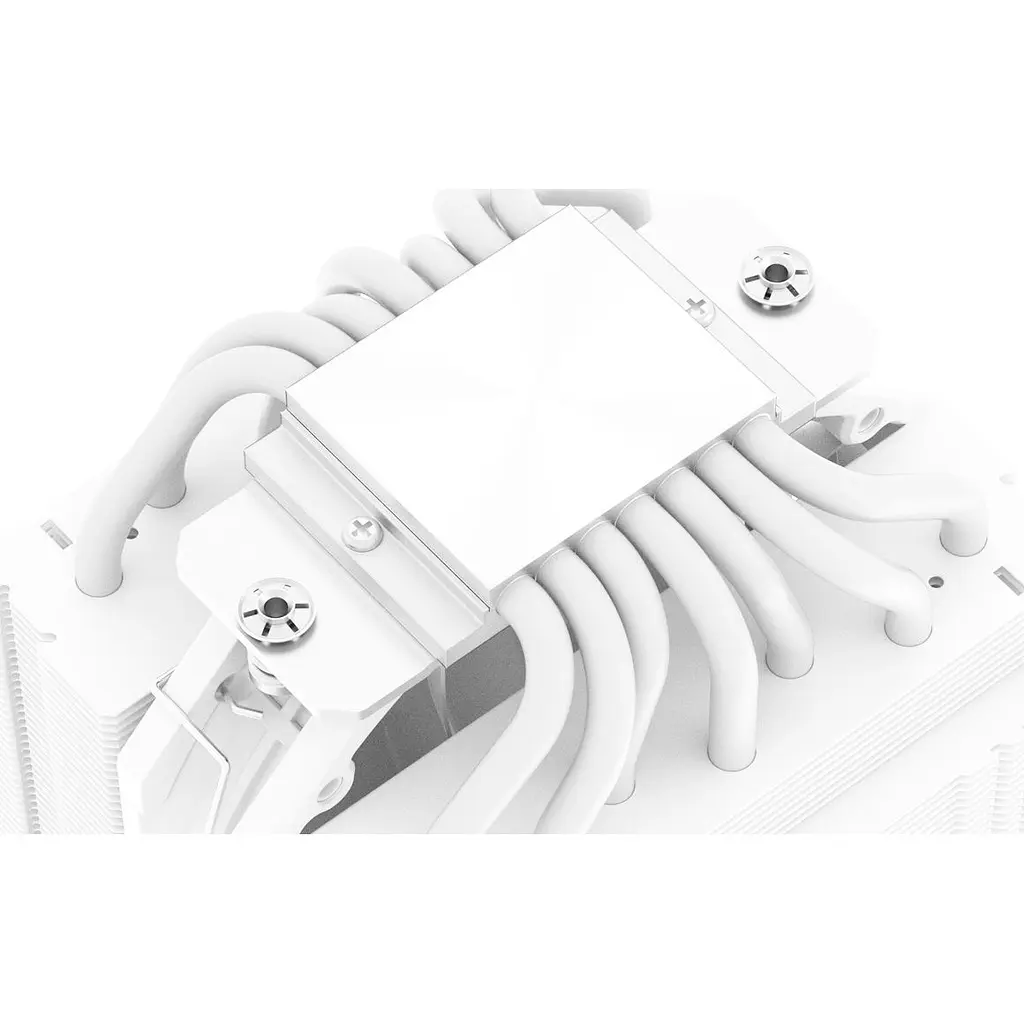 Кулер для процесора ID-Cooling SE-207-XT Slim Snow White [148495] - фото 7