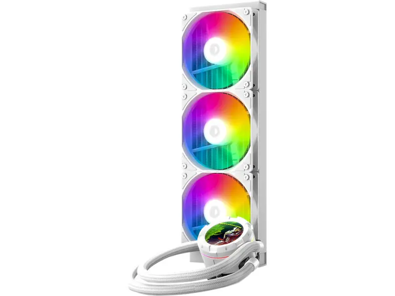 Водяне охолодження ID-COOLING Space LCD SL360 XE White - фото 2