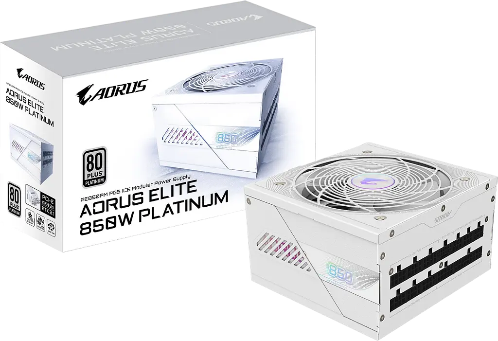 Блок питания Gigabyte GP-AE850PM PG5 ICE 850W 80+ Platinum - фото 6