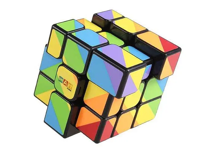 Кубик Smart Cube 3х3 Райдужний чорний (SC361) - фото 2