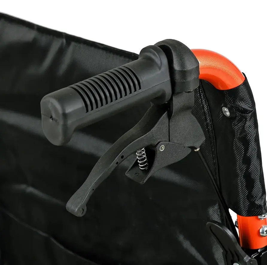 Кресло-каталка Vera Medical с ручными тормозами для людей с ограниченными возможностями весом до 120 кг (VRM-009) - фото 6