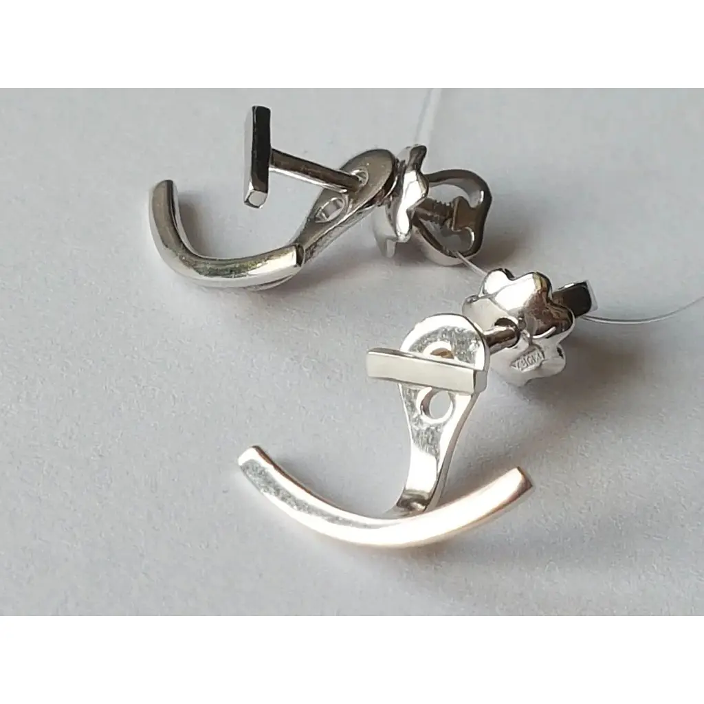 Серебряные пуссеты Qvaliz. 902-00983 - фото 2