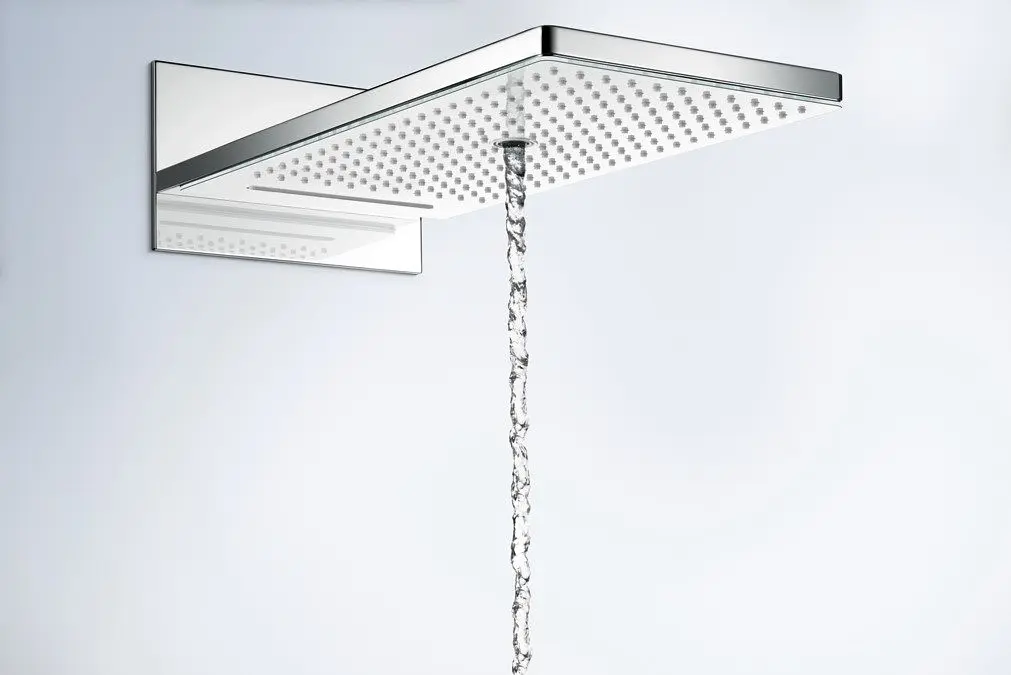 Верхній душ з тримачем Hansgrohe Raindance Rainmaker Select 580 24001600 хром чорний - фото 2