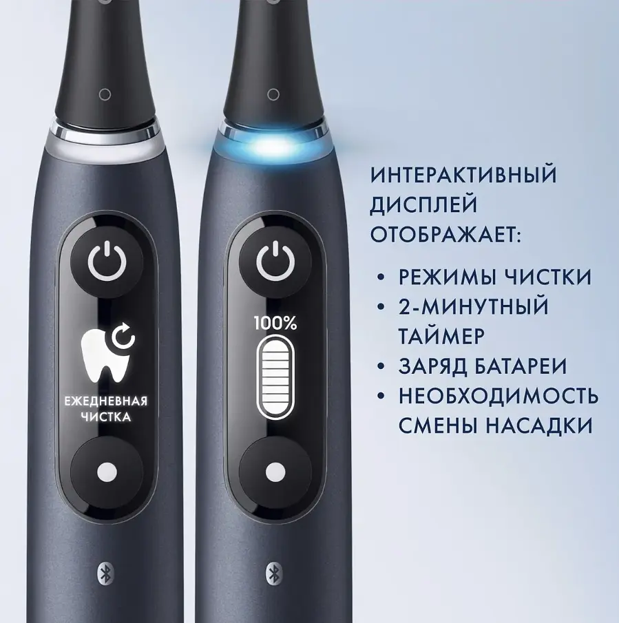 Електрична зубна щітка Oral-B iO Series 6 Black Lava [69457] - фото 10