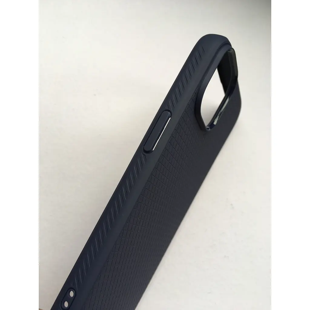 Чохол для iPhone 15 Spigen Liquid Air Navy Blue ACS06791 протиударний - фото 6
