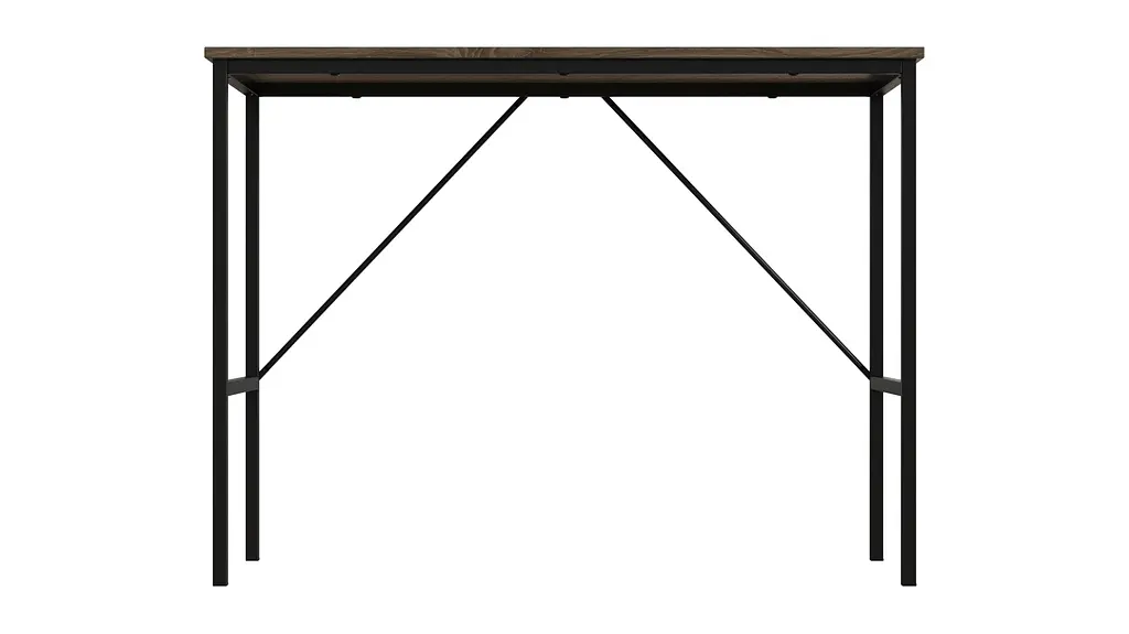 Стол письменный Line Тайм Ferrum-decor 750x1000x500 Черный металл ДСП Дуб Сонома Трюфель 16 мм (FRD-104868) - фото 5