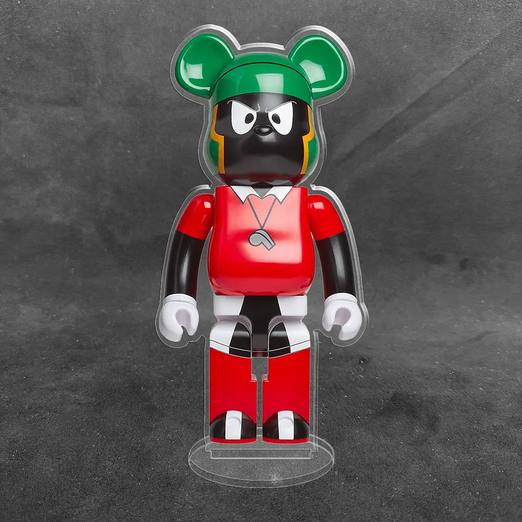 Акрилова колекційна фігурка Bearbrick Marvin The Martian - фото 2