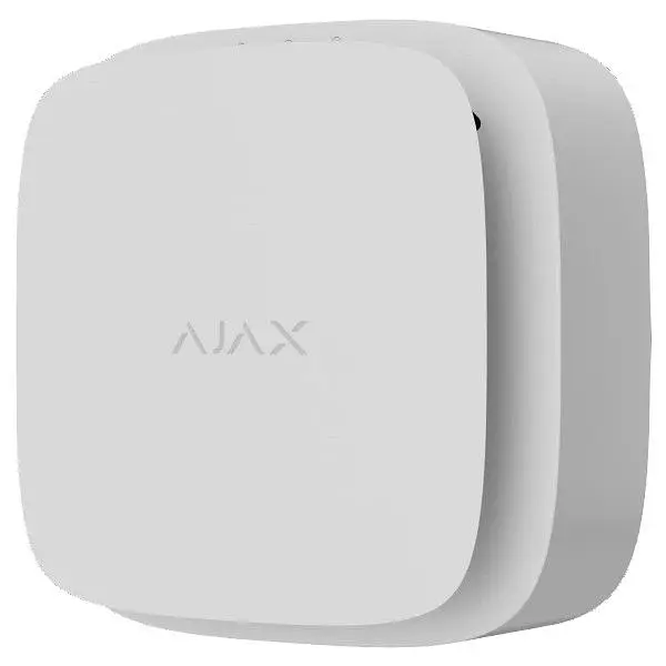 Бездротовий пожежний датчик Ajax FireProtect 2 RB (Heat/CO) (8EU) white з сенсорами диму,температури та чадного газу (53357.167.WH1) - фото 4