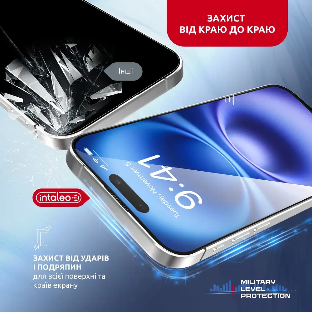 Скло захисне Intaleo MagicBox Apple iPhone 16 PLUS (4820266742928) - фото 5