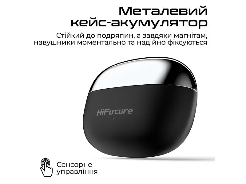 Навушники TWS HiFuture FlexClip Black (flexclip.black) - фото 9