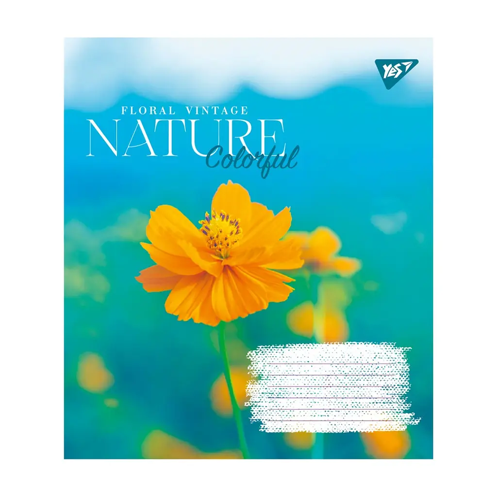 Зошит Yes А5 Nature colorful 96 аркушів лінія (767181), в асортименті - фото 2