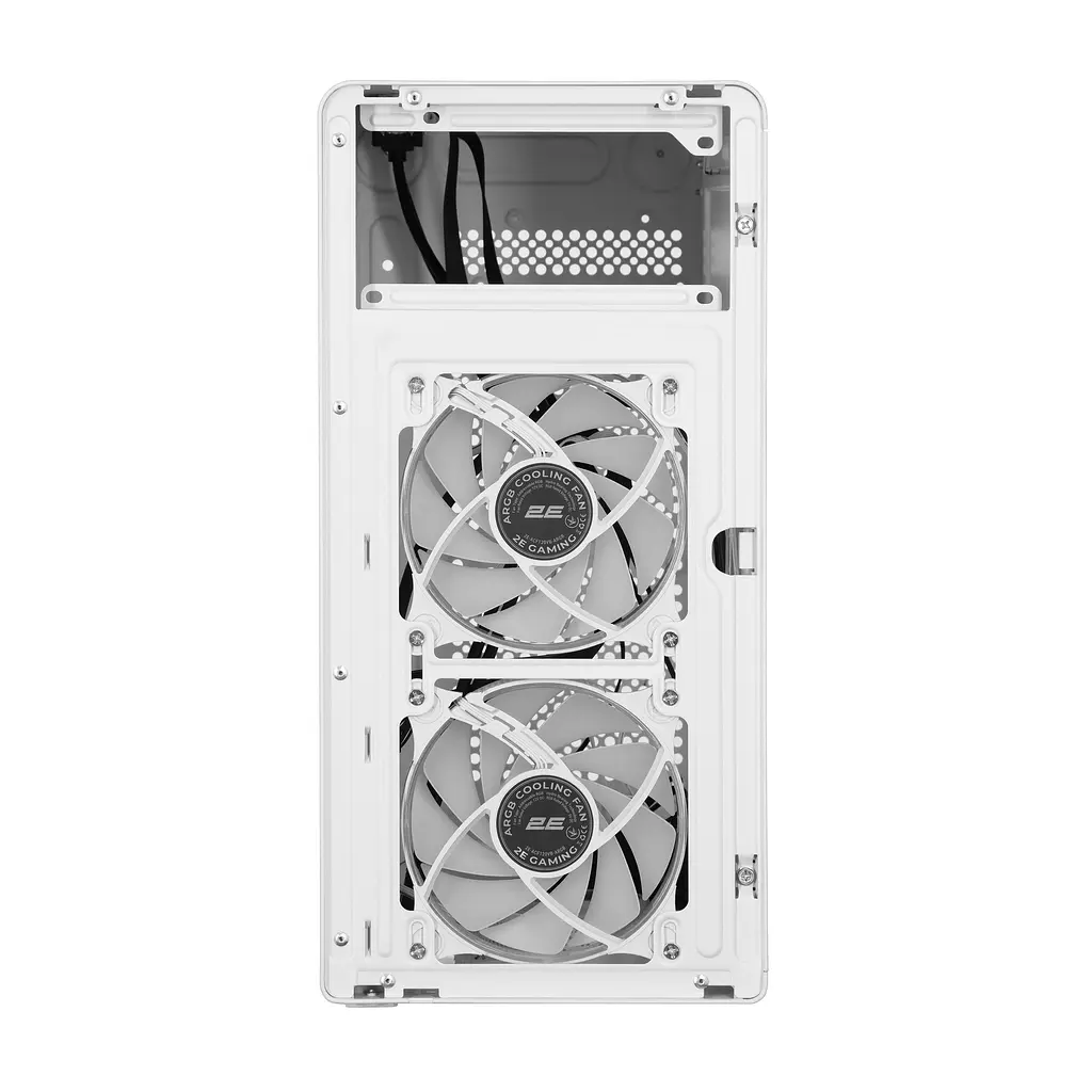 Корпус 2E Credo Plus V350WG без БР 1xUSB3.0 1х USB 2.0 1xUSB Type-C 3x120мм VGA 350мм LCS ready TG Side Panel mATX білий - фото 6