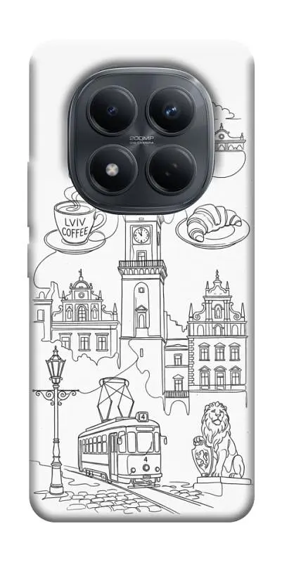 TPU чохол Demsky Lviv spirit для Xiaomi Redmi Note 15 4G/5G (EU)