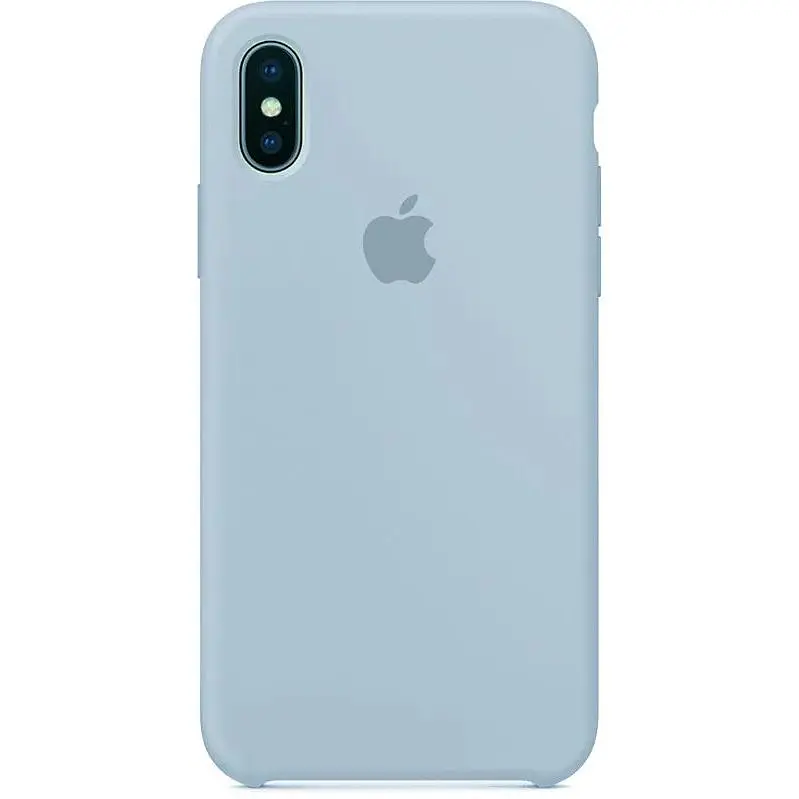 Чохол-накладка Toto Silicone Case Apple iPhone X/XS Light Grey - фото 3