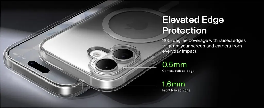 Чехол Belkin для iPhone 17, Magnetic Protective Clear teh0019353 - фото 2