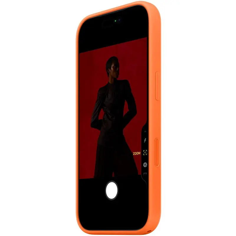 Чохол Epik Silicone case AAA with Magsafe and Animation для Apple iPhone 17 Air 6.5" Orange - фото 2