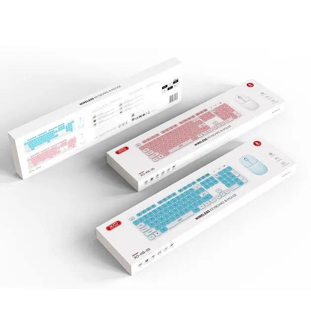 Беспроводная клавиатура и мышь - набор XO KB-05 - фото 2