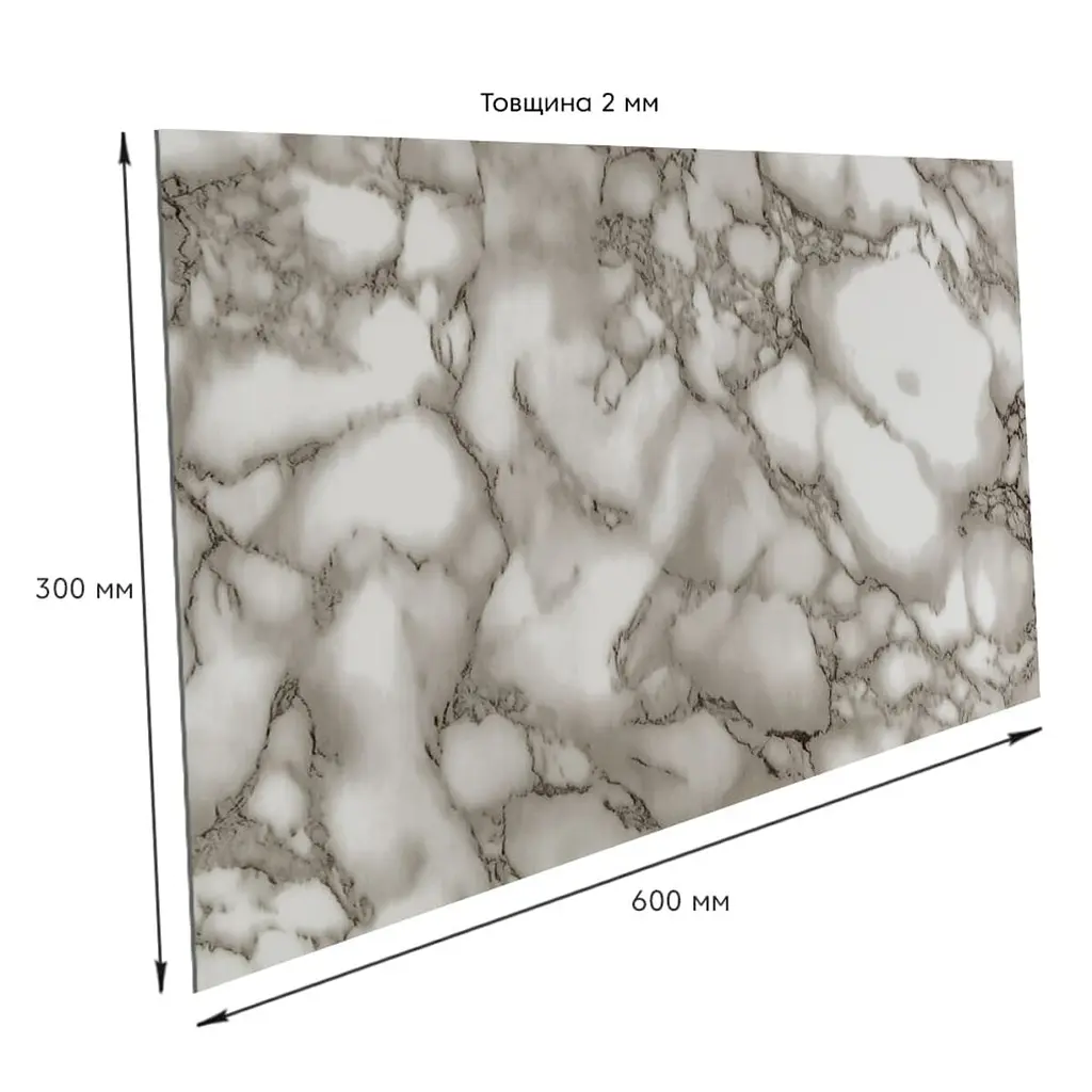 Самоклеюча стінова PET плитка 600x300x2mm (D) SW-00002317 - фото 3