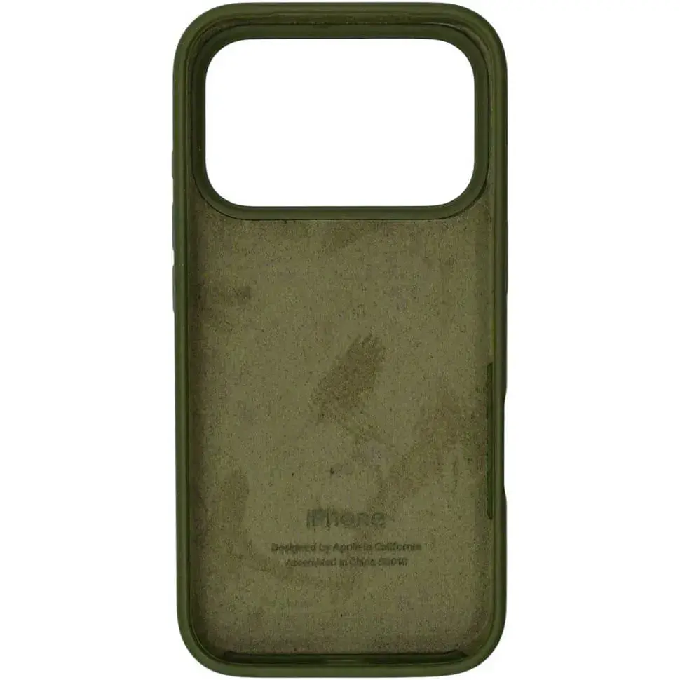 Чохол Silicone Case для Apple iPhone 17 Pro Max Army Green AA [145127] - фото 2