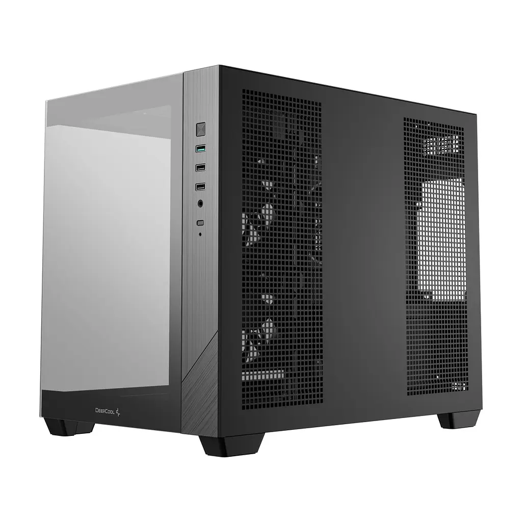 Корпус для ПК Deepcool CG330 3F Black (R-CG330-BKNGM3-G) - фото 4