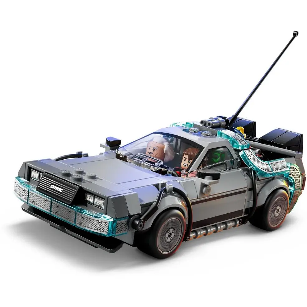 Конструктор LEGO Speed Champions Часоворот із фільму Назад у майбутнє 357 деталей (77256) - фото 6