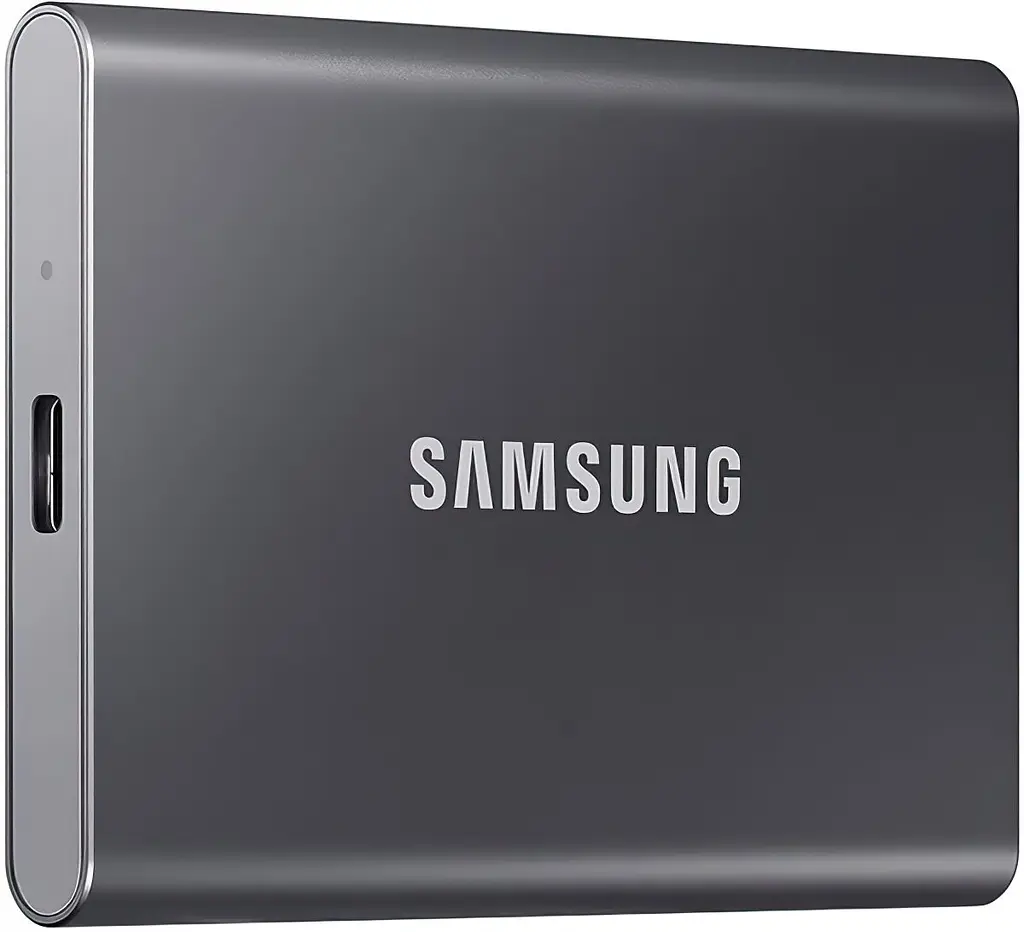 Зовнішній SSD накопичувач Samsung T7 1 TB Titan Gray (MU-PC1T0T/WW) [62916] - фото 2