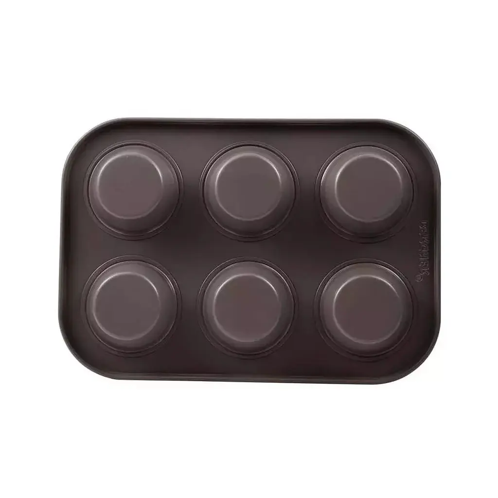 Форма для випікання Bergner Bakeware lovers для мафінів Набір 2 предмета (BG-37197-CO) - фото 3