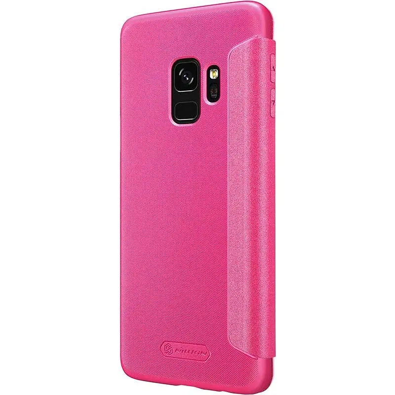 Чохол-книжка Nillkin Sparkle Leather Case Samsung Galaxy S9 Red - фото 4