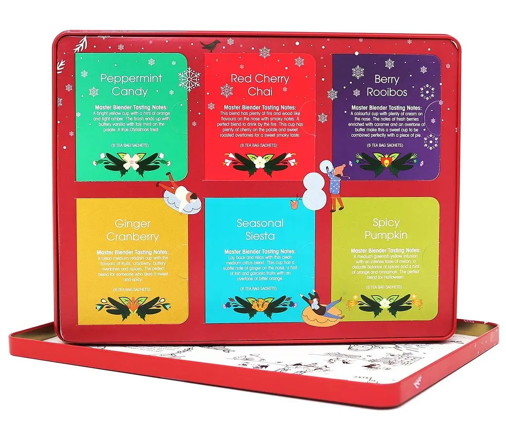 Набор чая English Tea Shop Premium Holiday Collection Red, 54 г (36 шт. х 1,5 г) (874813) - фото 3