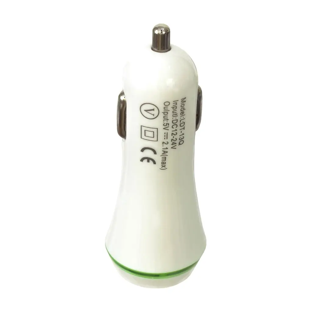 Зарядний пристрій Patron 2xUSB 2A/1A white (PN-2USB-CAR-WH) - фото 2