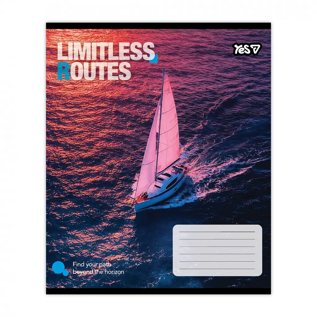Упаковка зошитів учнівський Yes Limitless routes А5 / 48 кл. 10 шт. (769040) - фото 6