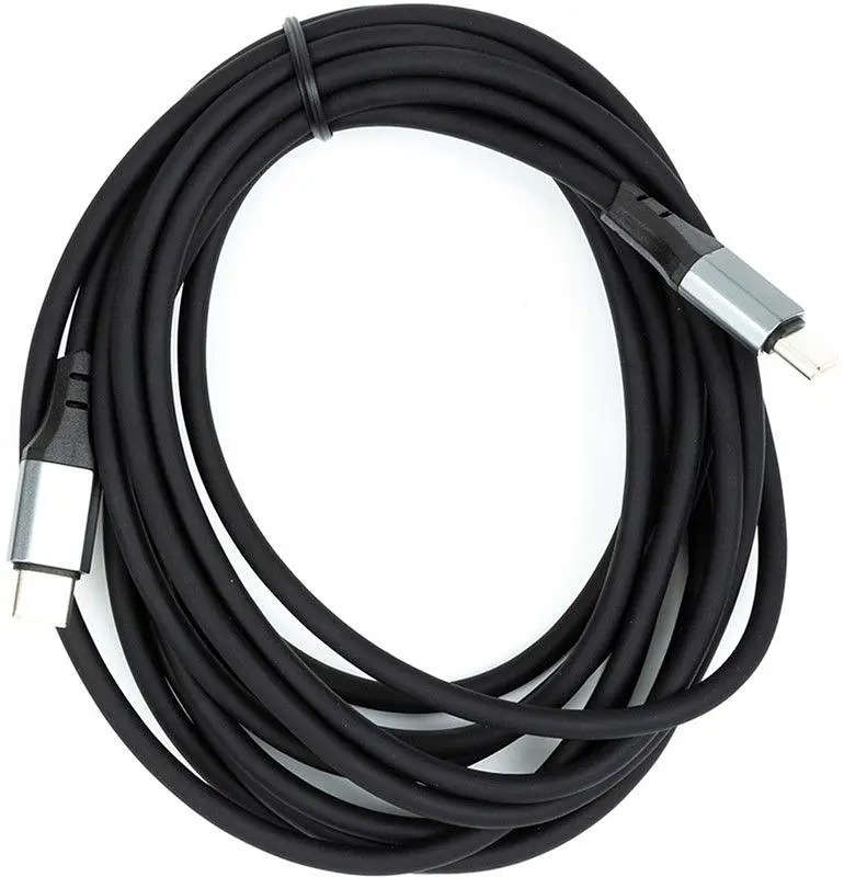 Кабель Hoco X92 USB Type-C - USB Type-C (M/M), 60W, 3 м, Black (CA913930) - фото 3